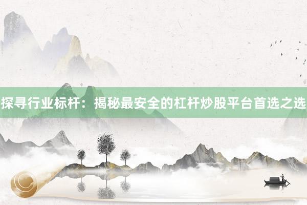 探寻行业标杆：揭秘最安全的杠杆炒股平台首选之选