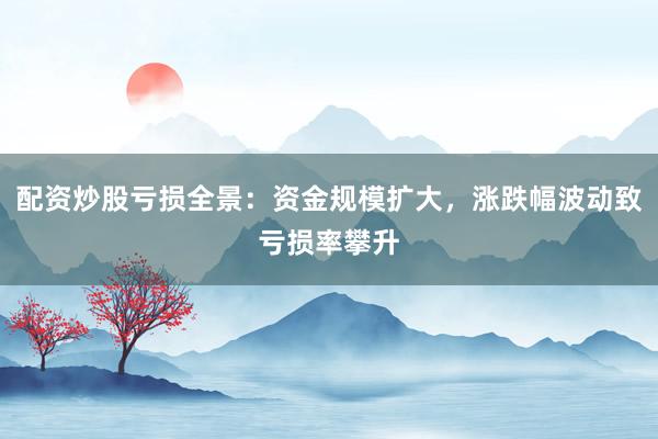 配资炒股亏损全景：资金规模扩大，涨跌幅波动致亏损率攀升